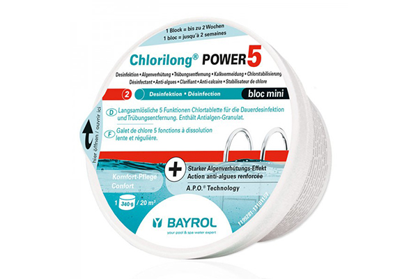 021135 - Bayrol - Chlorilong Power 5 Bloc - 0.34kg